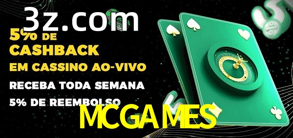Promoções do cassino ao Vivo MCGAMES